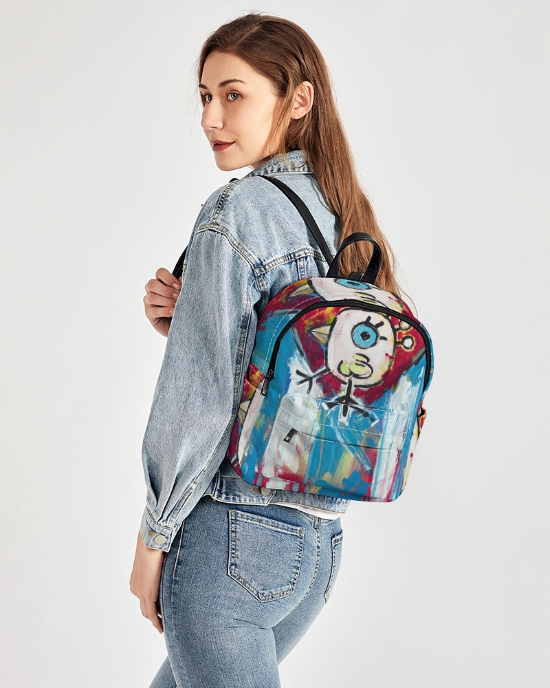 Cuba Linda Mini Canvas Backpack