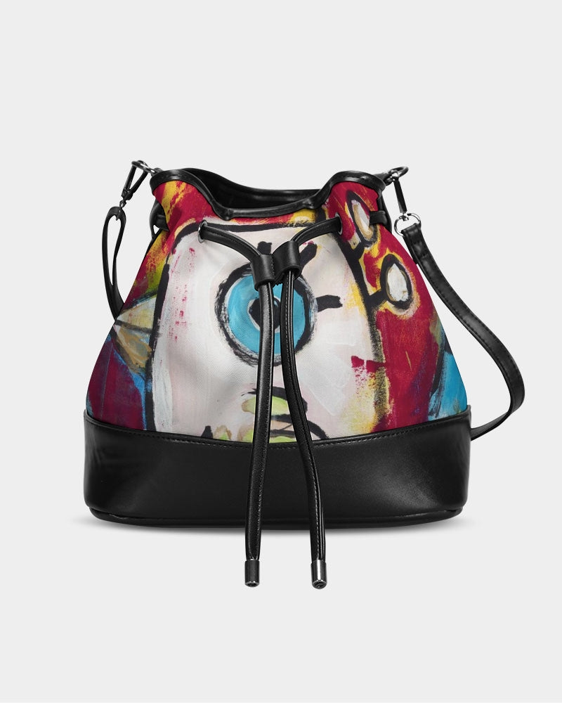 Cuba Linda Mini Drawstring Bucket Bag