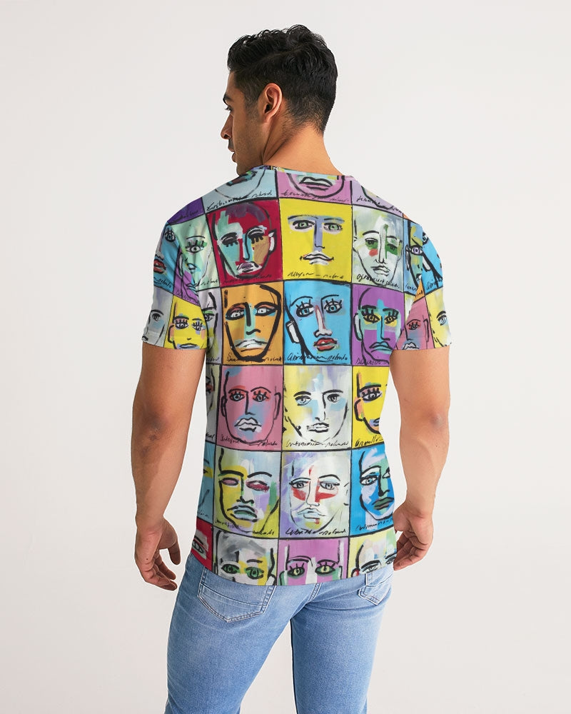 Rostros Emotivos Men's All-Over Print Tee