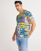 Load image into Gallery viewer, Rostros Emotivos Men's All-Over Print Tee