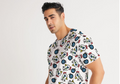 Men's Pajaro Tee Shirt By Rolando Chang Barrero