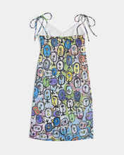 Load image into Gallery viewer, Opus Imperfectum Women's Tie Strap Split Dress