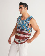 Load image into Gallery viewer, Pajaro Flag Design By Rolando Chang Barrero Men's Sport Tank